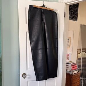 Black Leather Pants